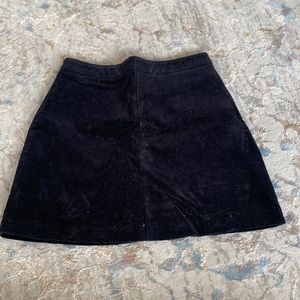 Forever21 Black corduroy skirt